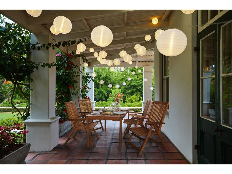 Ga naar volledige schermweergave: florabest Houten tuinklapstoel met hoge rugleuning - afbeelding 11