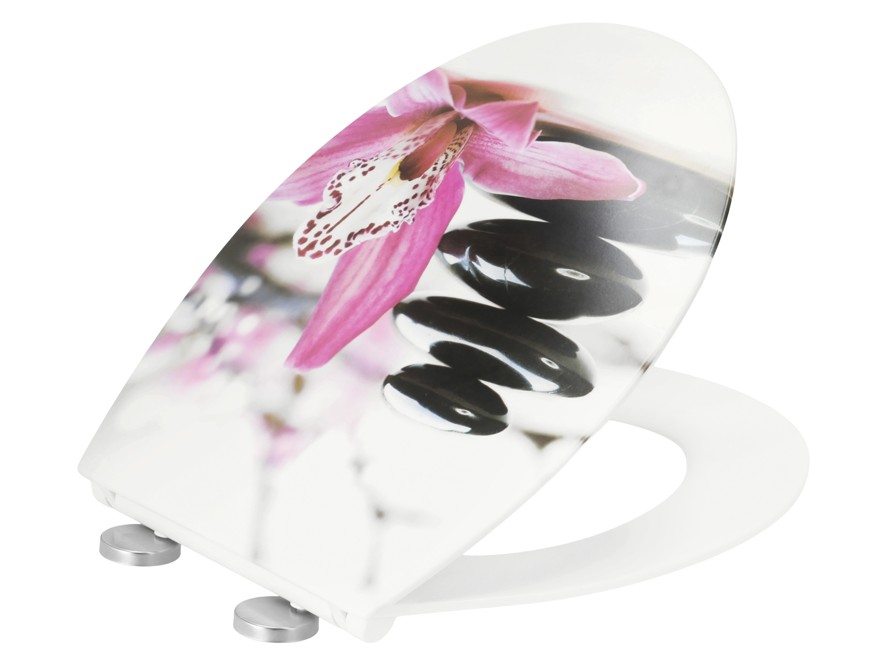 LIVARNO Wc-bril, soft-close (Stenen)