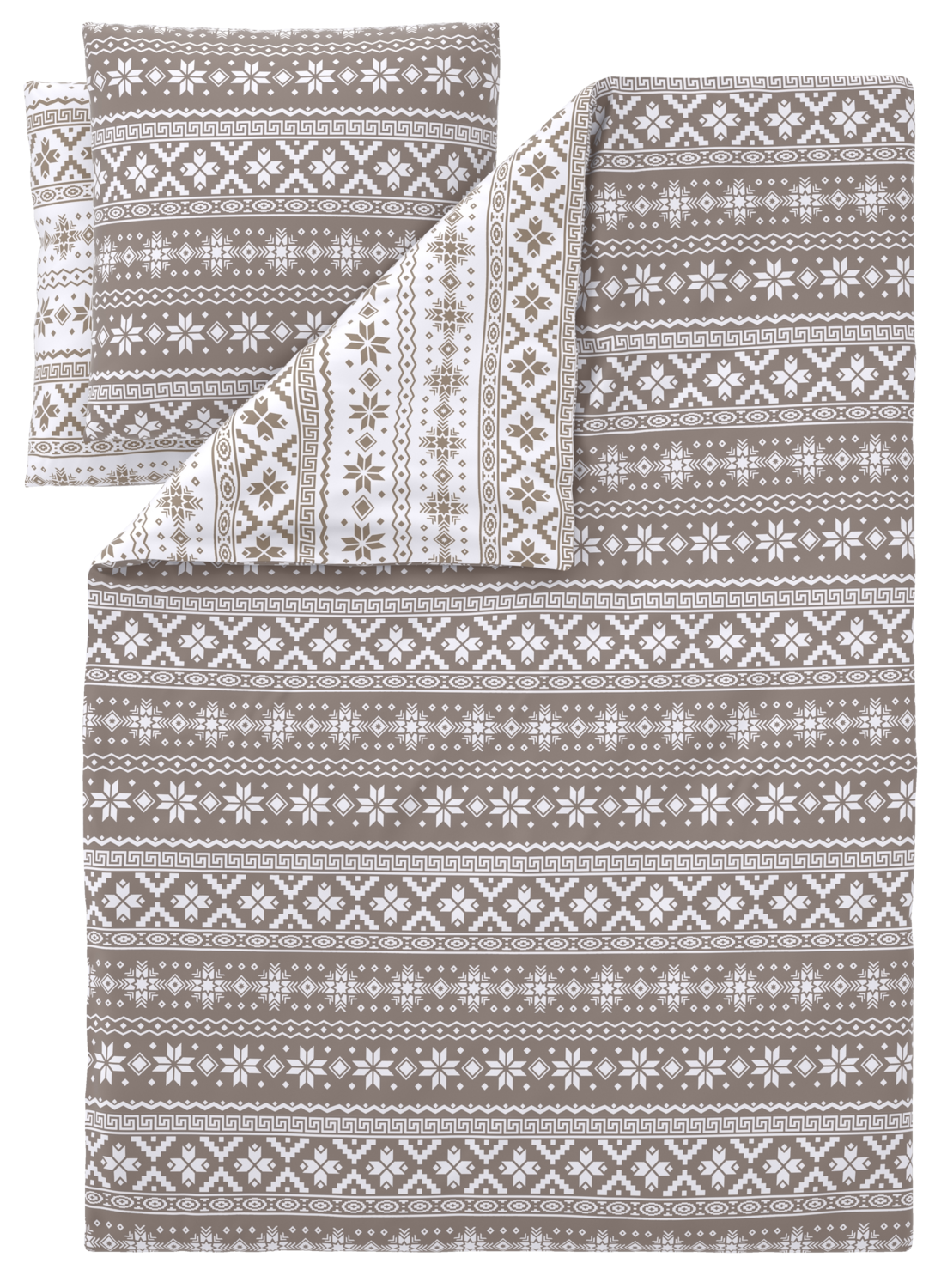 LIVARNO Fleece dekbedovertrek, 200 x 200 cm (Print)