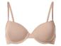 Huidkleurige push-up bh met verstelbare bandjes