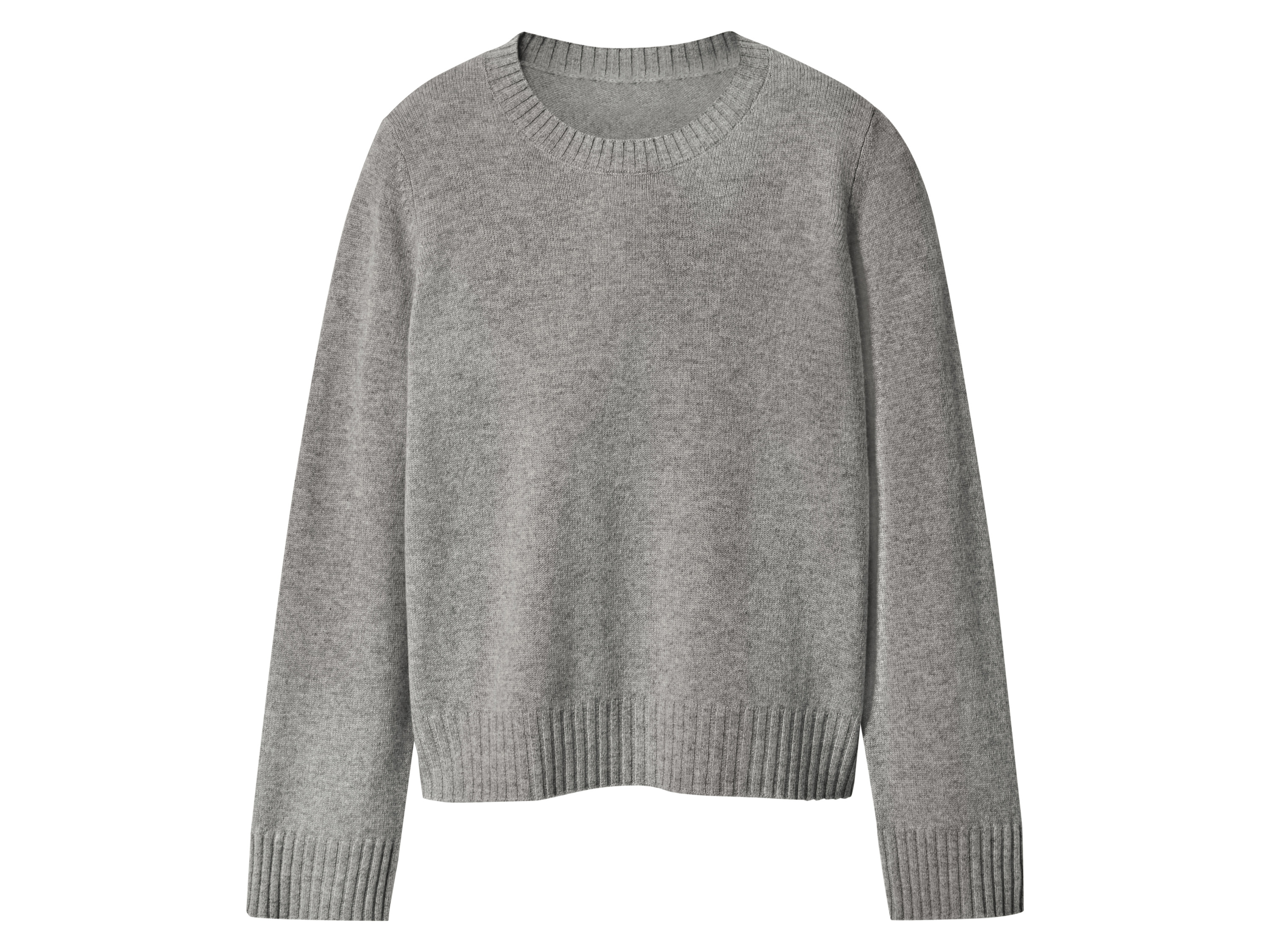 esmara Kasjmier dames trui (Lichtgrijs, S (36/38)) afbeelding