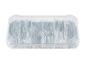 Assortiment splitpennen in een transparante plastic organizer