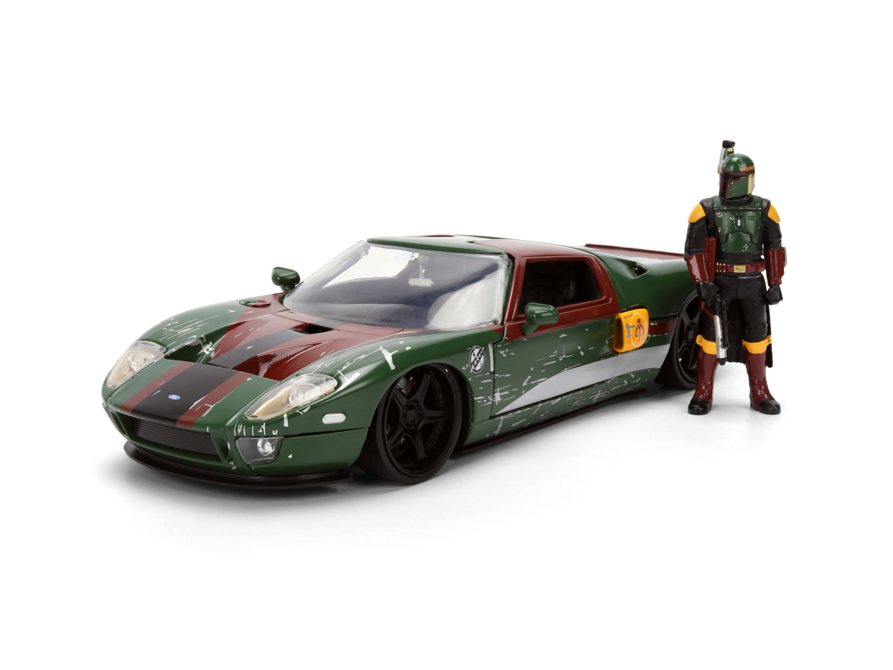 JADA Modelauto Star Wars, schaal 1:24 (Boba Fett 2005 Ford GT)