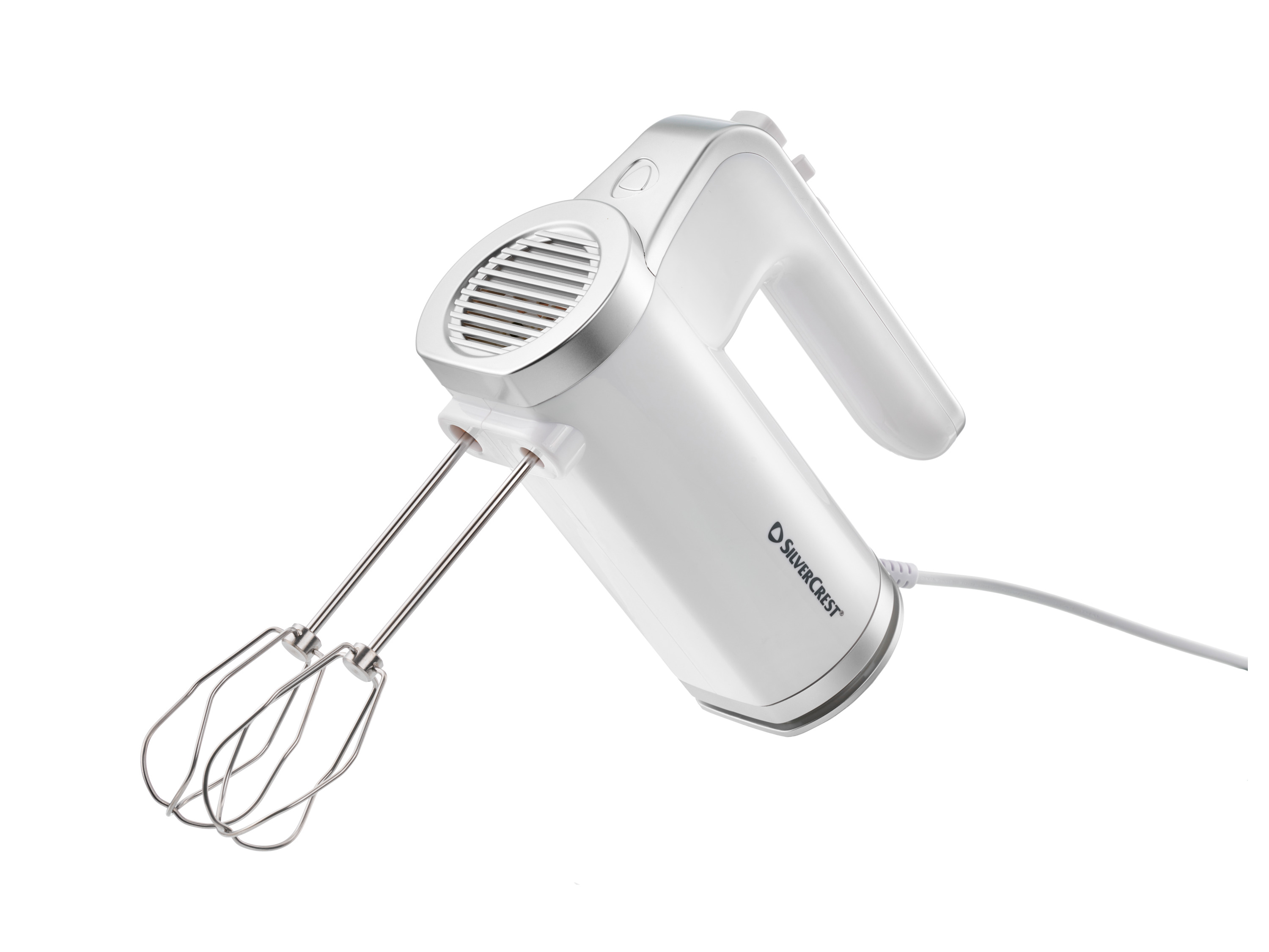 SILVERCREST Handmixer, 400 W, 5 snelheden (wit)