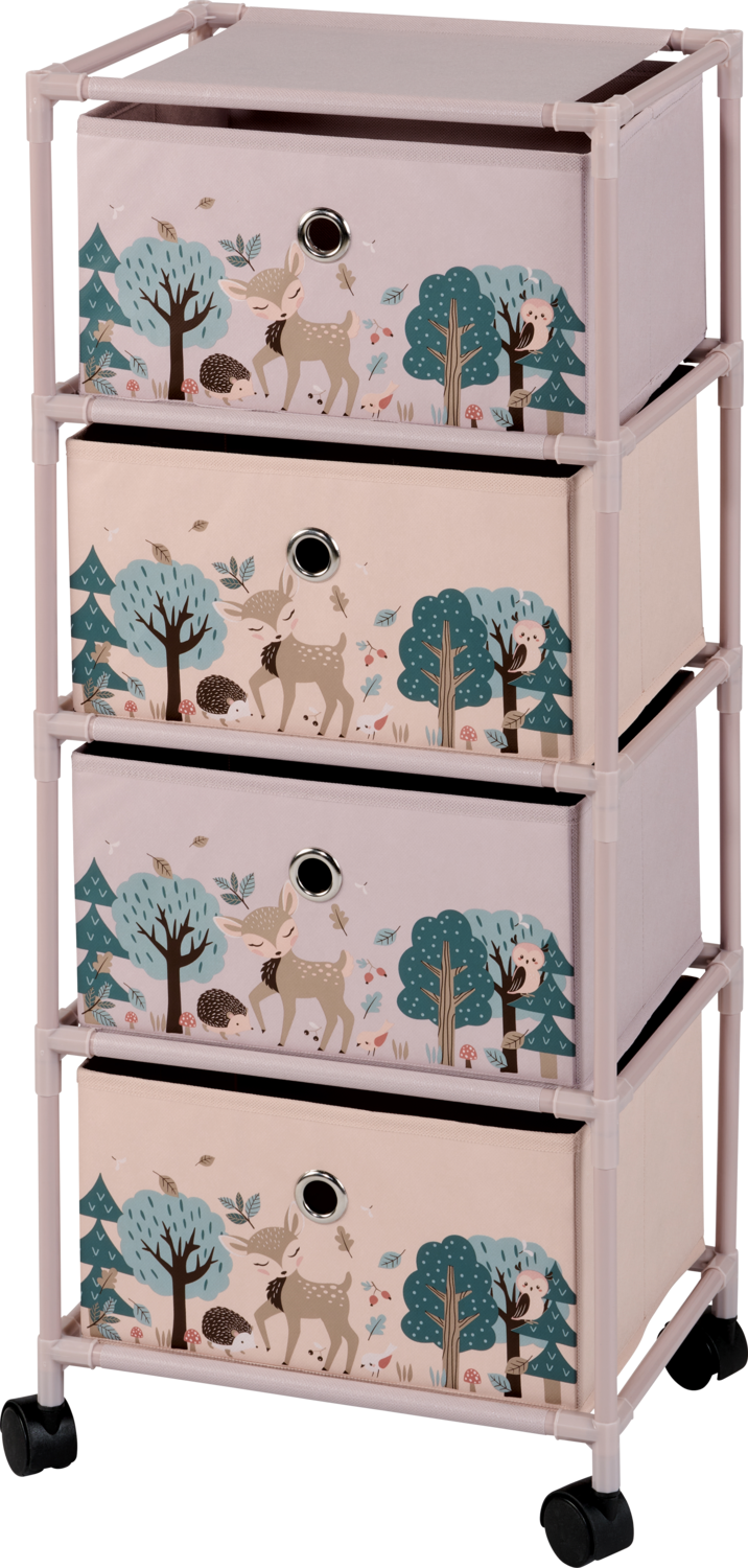 LIVARNO Kinder kast op wielen (Hert)