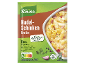 Verpakking Fix voor pasta-hamgratin met natuurlijke ingrediënten en Nutri-Score A.