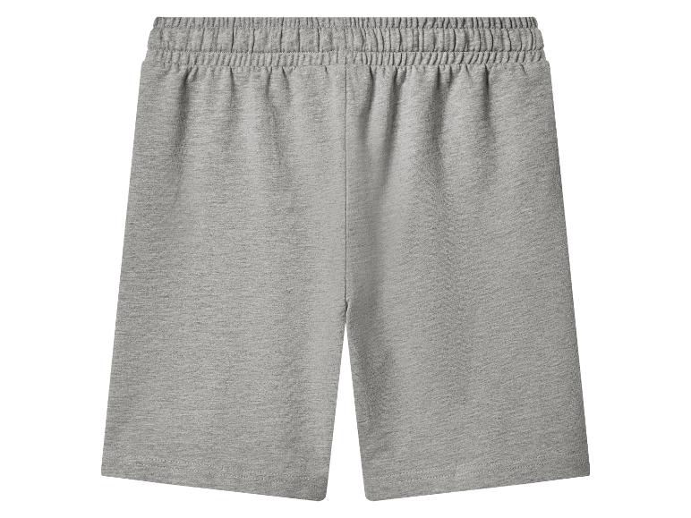 Grijze sportshort met elastische tailleband