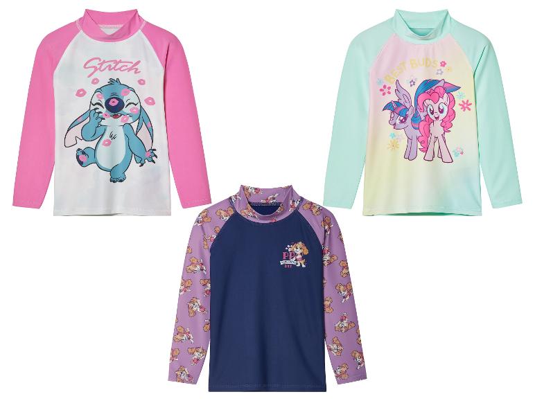 Kinder zwemkleding met Stitch, My Little Pony en Paw Patrol.