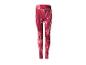 Rood-witte marmeren sportlegging voor dames