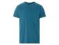 Kort mouw turquoise t-shirt.