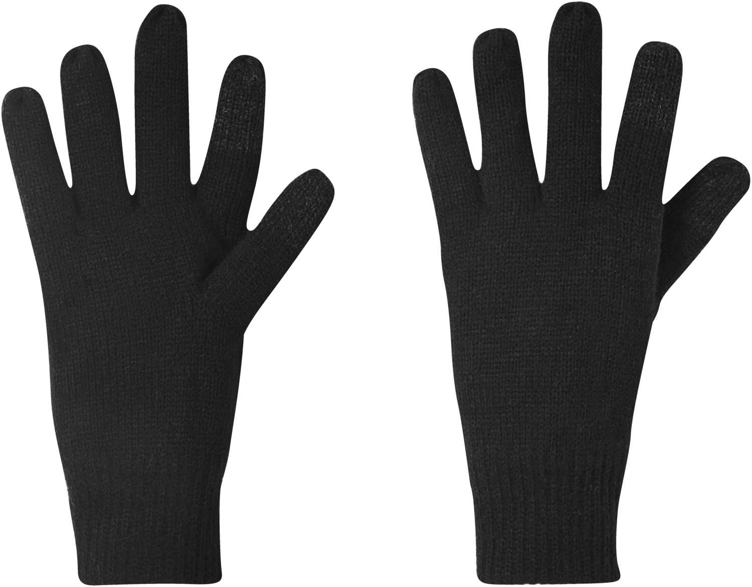 ESMARA Gebreide handschoenen (Zwart)