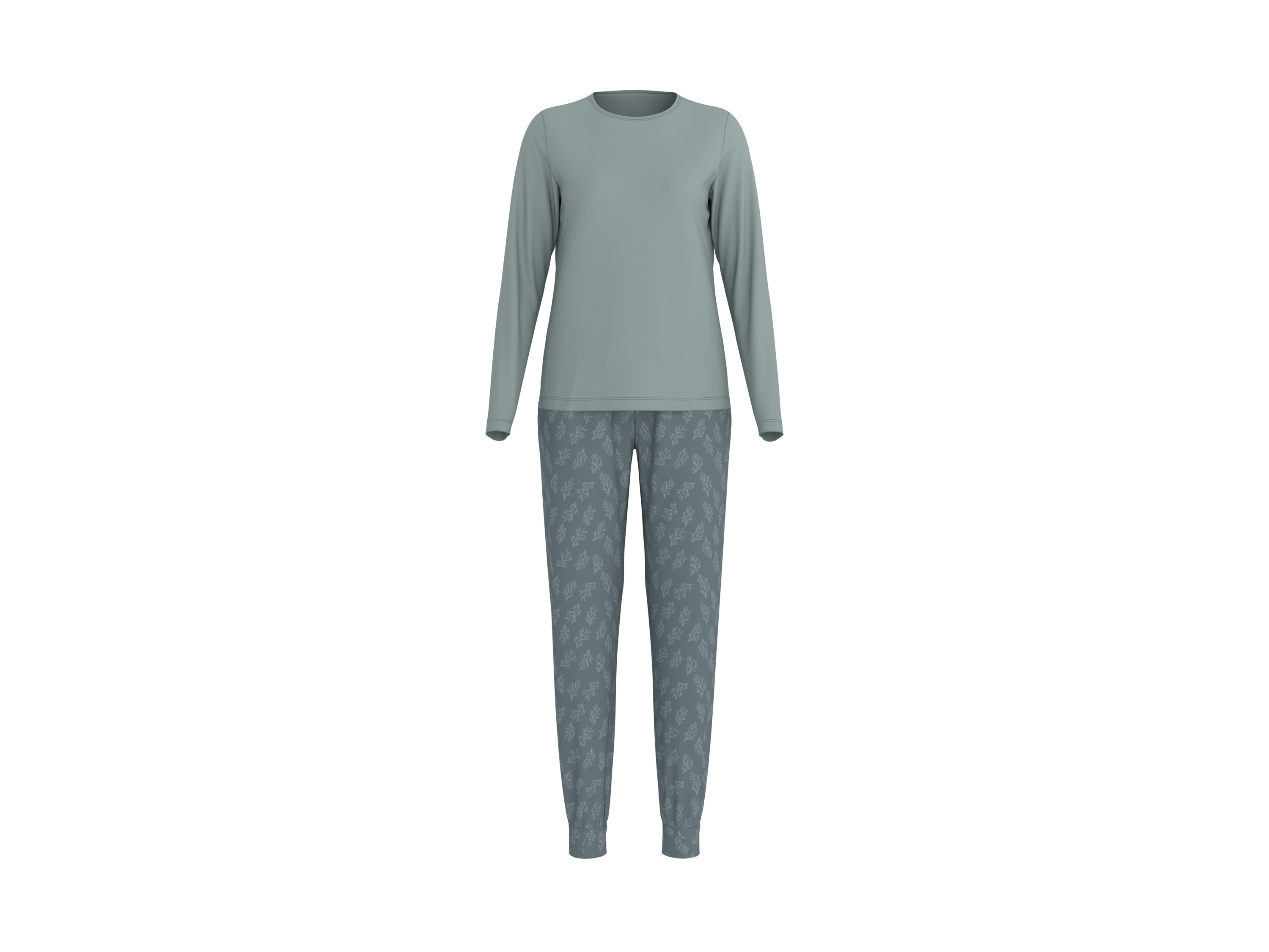ESMARA Dames pyjama (Groen, S (36/38))