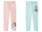 Kinderlegging Minnie Mouse met roze stippen en blauwe Stitch & Angel legging