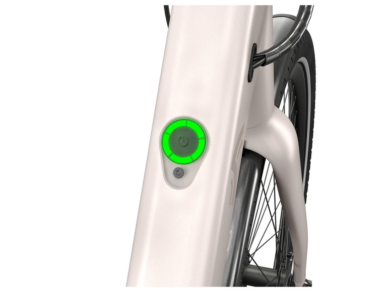 Ga naar volledige schermweergave: CRIVIT Urban E-Bike Cream White 27,5" - afbeelding 9
