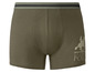 Groene U.S. Polo Assn. boxershorts met ruiterlogo.