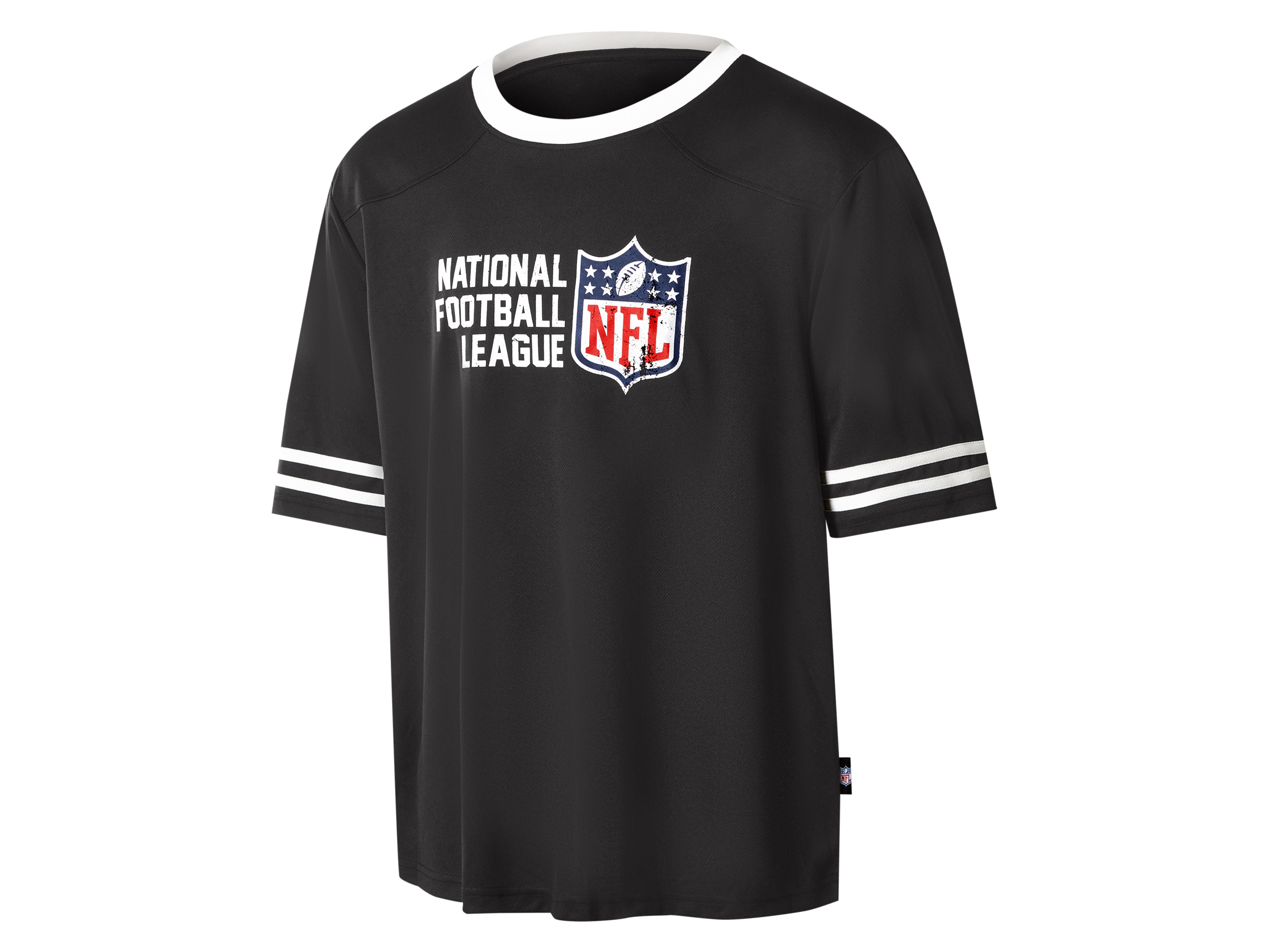 Fan-t-shirt "NFL Logo" (Zwart, M)