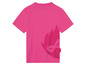 Roze T-shirt met print van een superheld.