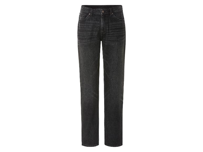 Donkerblauwe spijkerbroek voor dames.