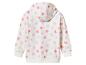Kinderhoodie met bloemenprint in roze en paarse tinten