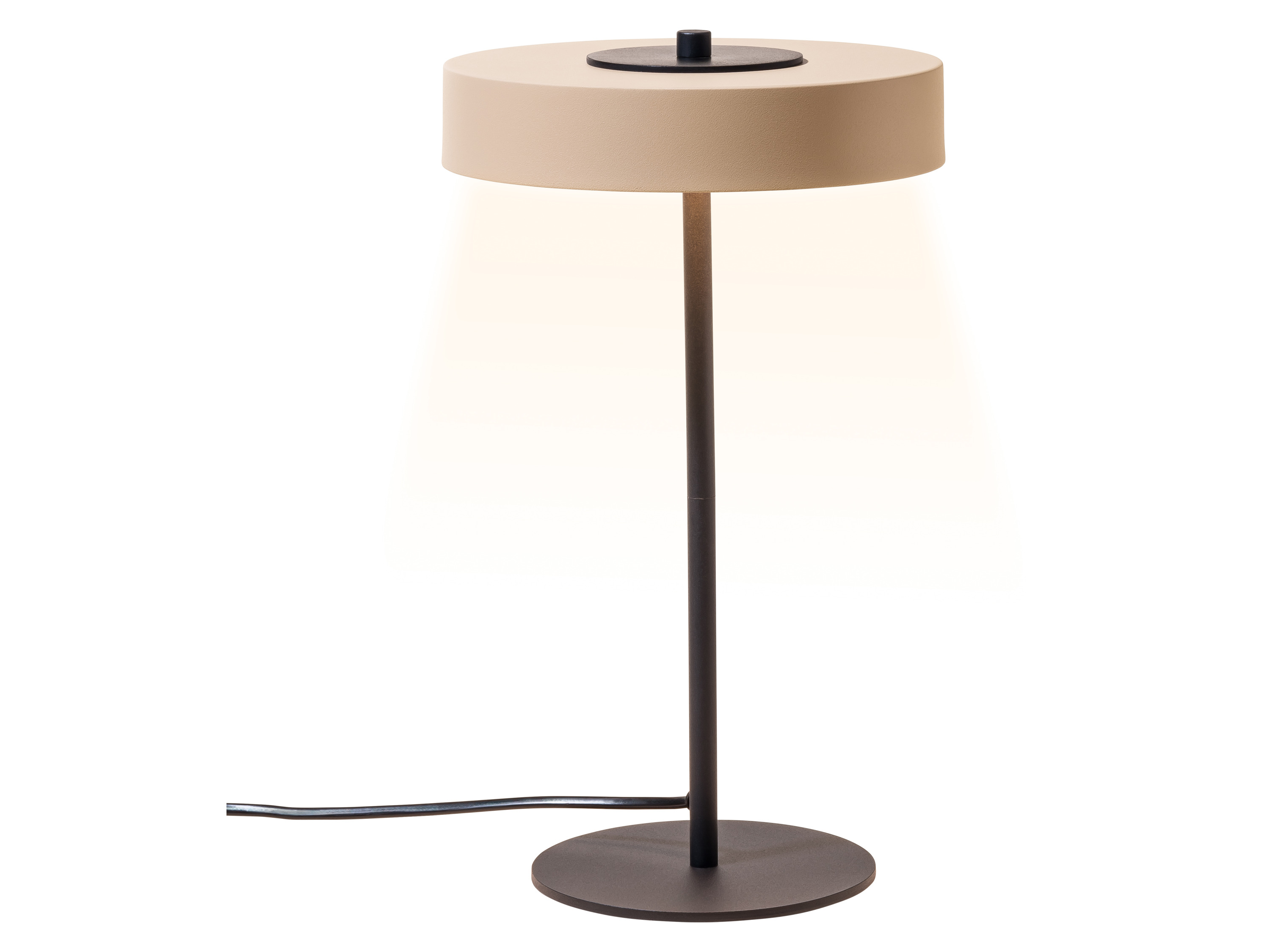LIVARNO LED-tafellamp, 32 cm (Beige)