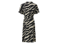 Zebraprint jurk met riem.