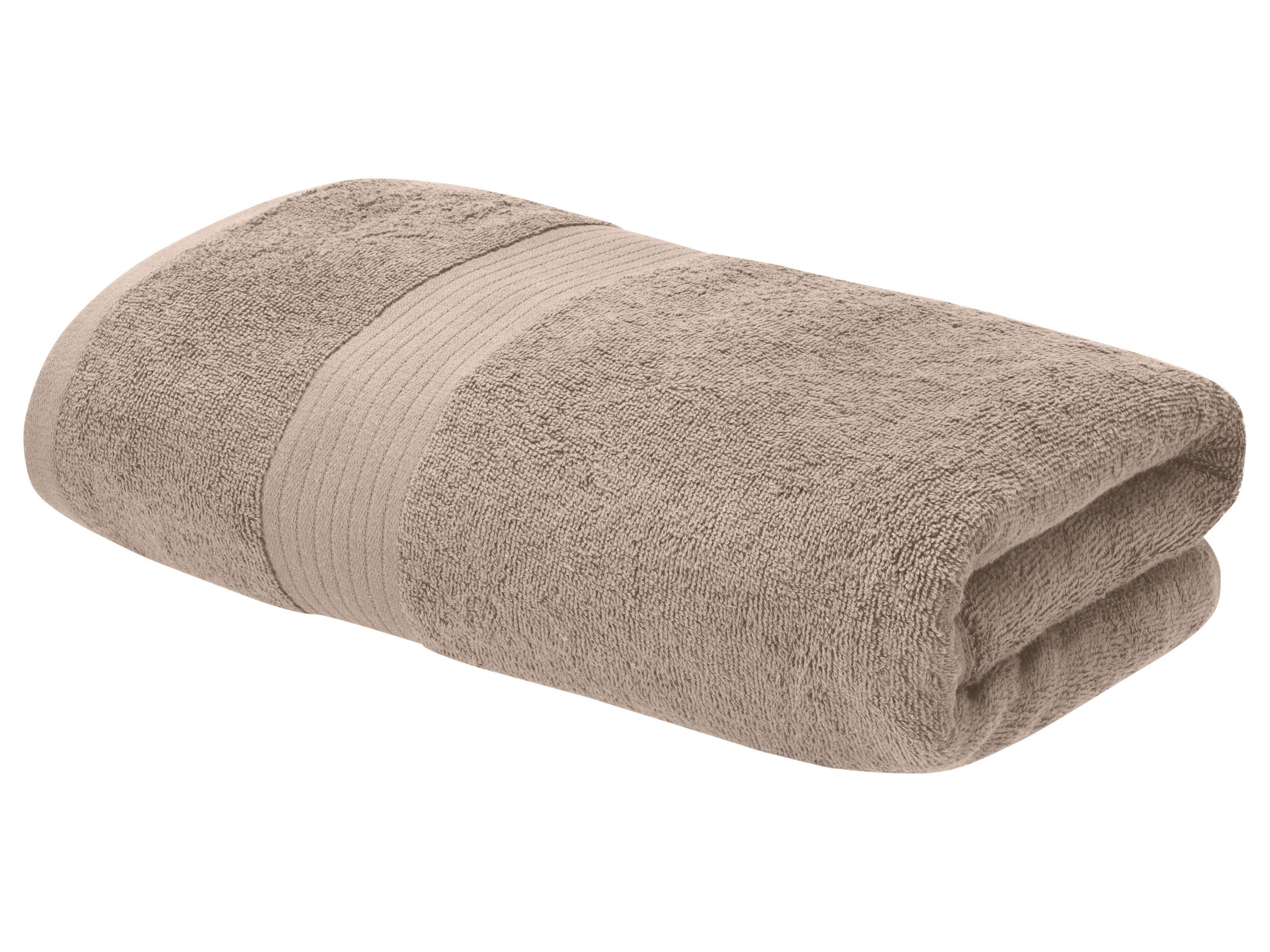 LIVARNO Handdoek 70 x 140 cm (Beige) afbeelding