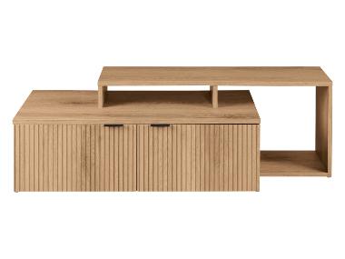 LIVARNO® TV-meubel met 2 deuren, panelen structuur