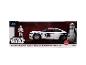 Star Wars Stormtrooper figuur en 2021 Dodge Charger SRT Hellcat speelgoedauto in een doos.