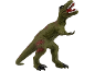 Groen Tyrannosaurus Rex dinosaurusspeelgoed met open bek