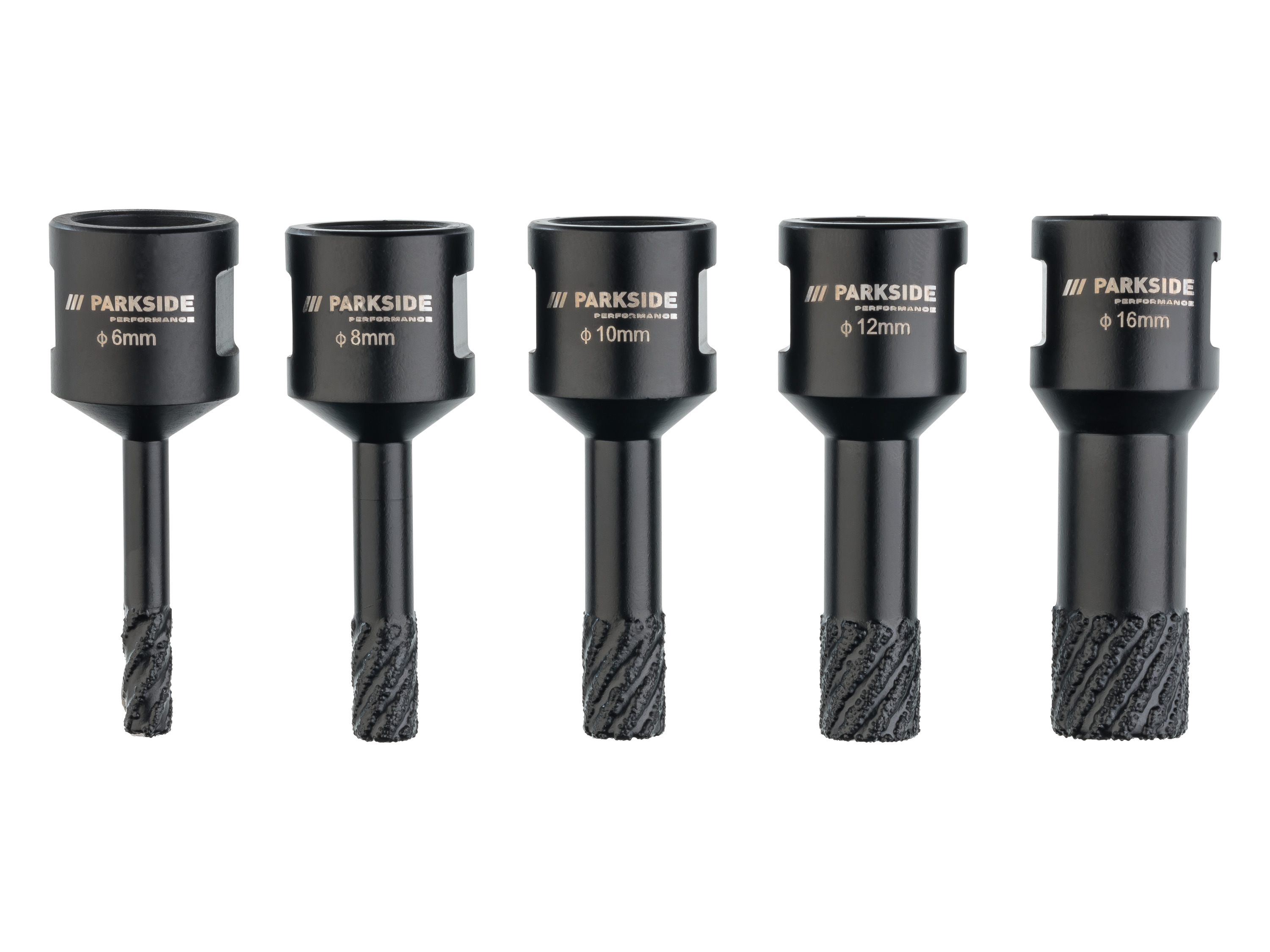 PARKSIDE PERFORMANCE Diamantboren (Boren ø 6,8,10,12,16 mm)