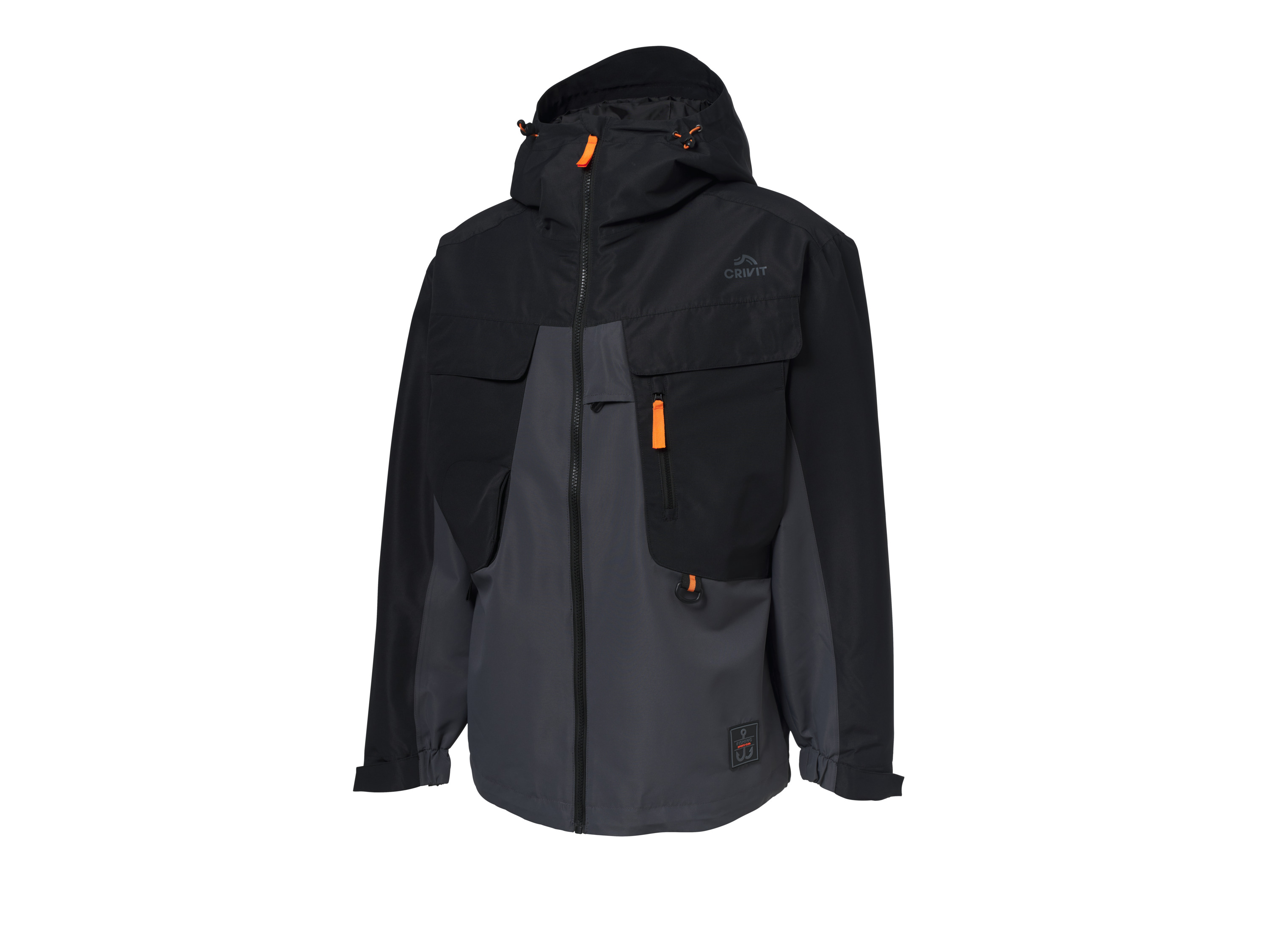 CRIVIT Heren jas (Zwart, L)
