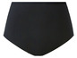 Zwarte high-waist onderbroek.
