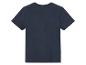 Donkerblauw kinder t-shirt.