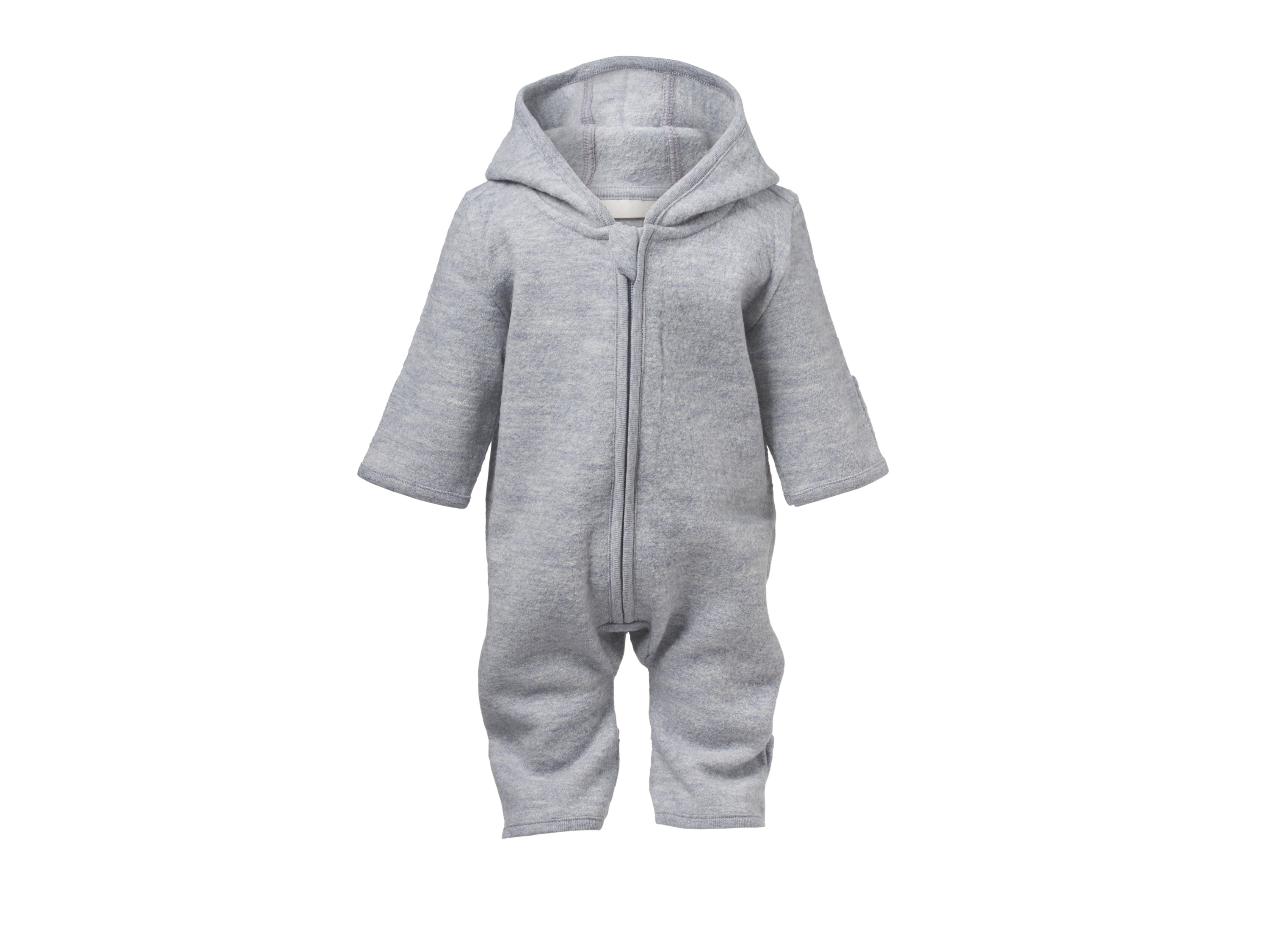 LUPILU Baby wollen overall (Grijs, 50/56)