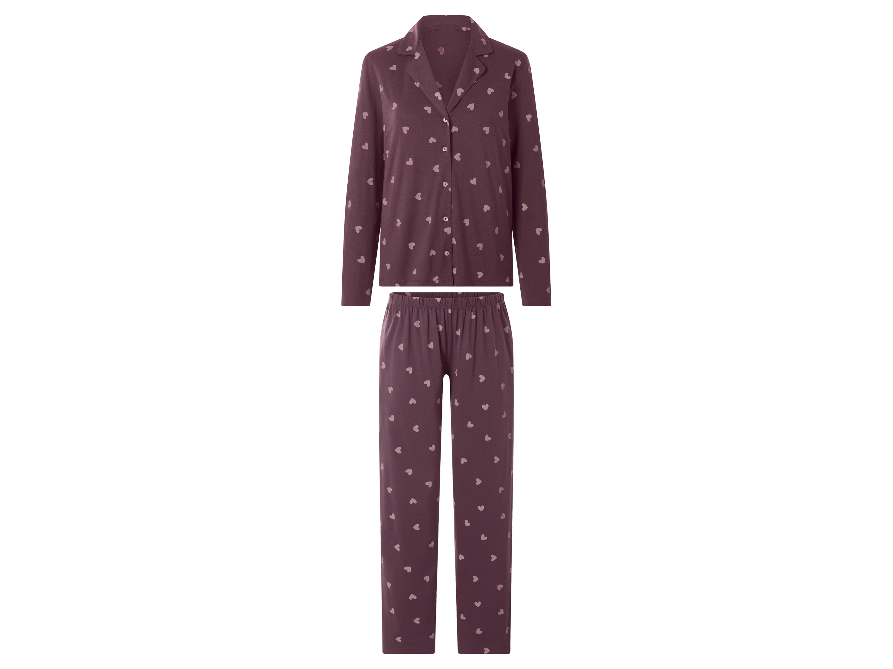 ESMARA Dames pyjama (Print, S (36/38))