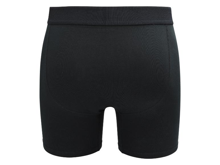 Zwarte boxershort, achteraanzicht
