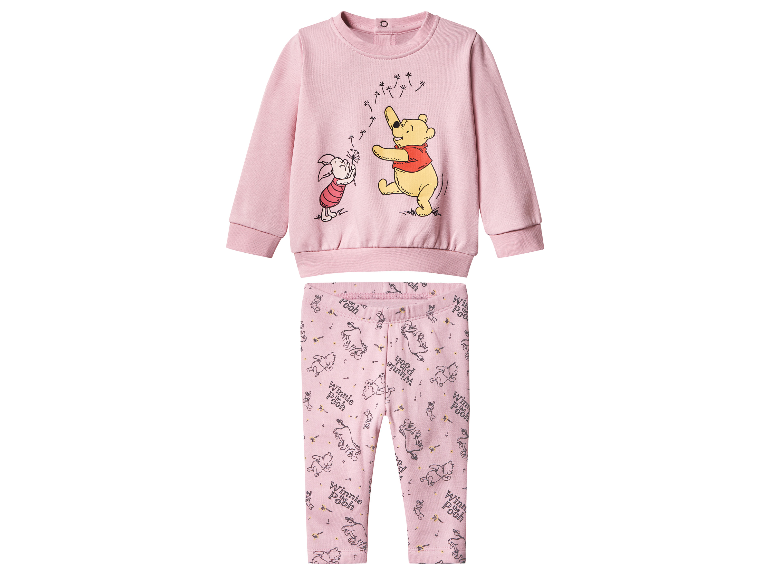 Baby joggingpak Disney (Winnie de Poeh/roze, 62/68)
