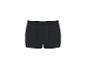 Zwarte herenboxershort, vooraanzicht.
