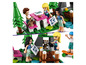 LEGO Friends set met miniviguren, een picknicktafel en een skateboard.