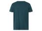 Eenvoudig, donkerblauw t-shirt, achterkant.