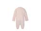 Roze baby romper, achterkant
