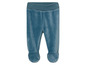 Babybroek van velours met voetjes