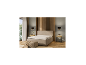 LIVARNO 7-zones pocketveringmatras Royal Support in een moderne slaapkamer
