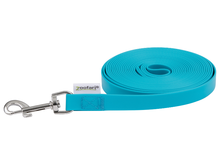 Zoofari blauwe hondenriem.