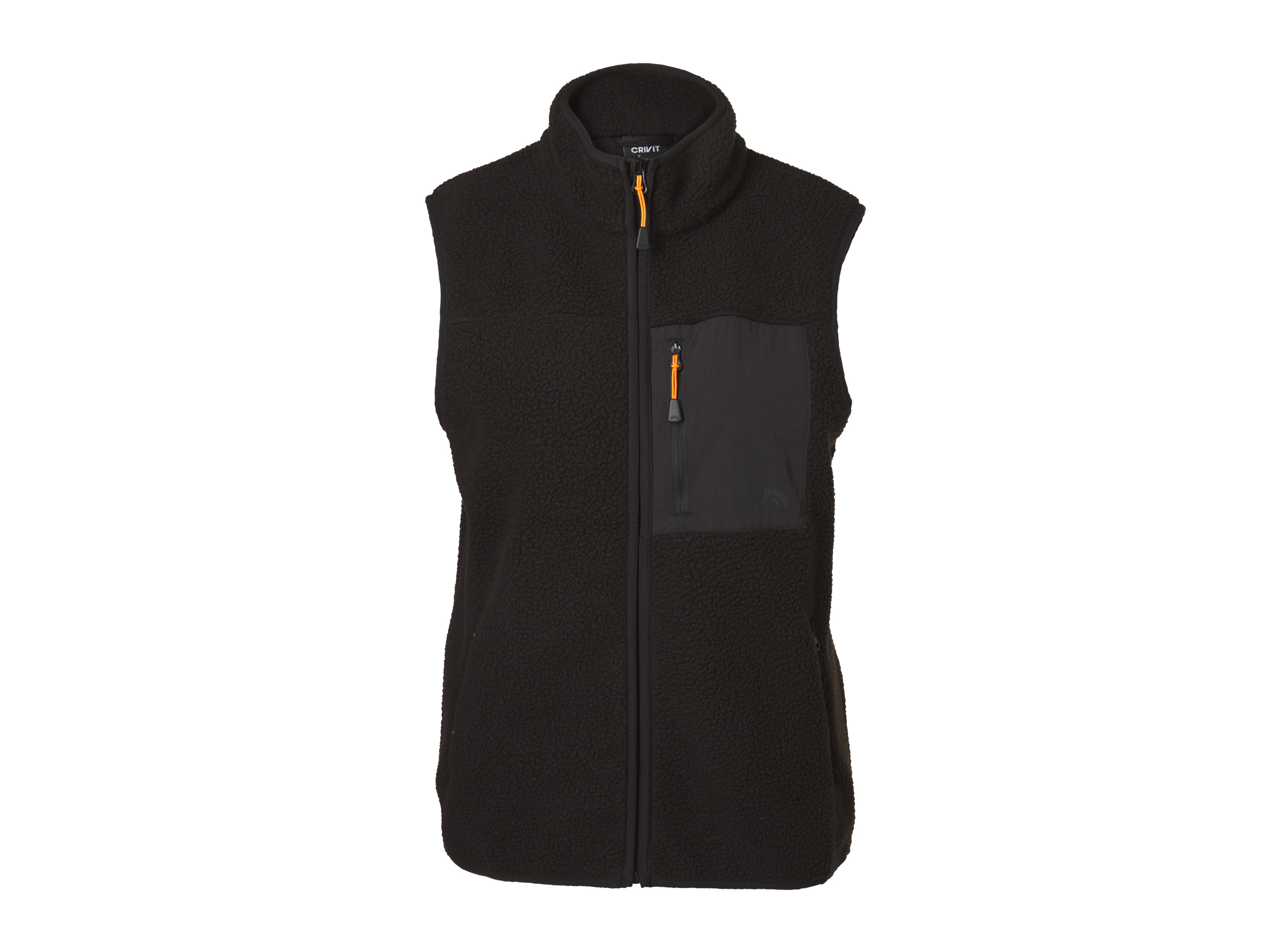 CRIVIT Dames fleece bodywarmer (Zwart, XS (32/34))