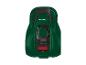Parkside robotmaaier: groene maaier met display en knoppen.