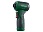 Groene en zwarte accuschroevendraaier met ergonomische handgreep en de tekst 'PAUKGB A1'.