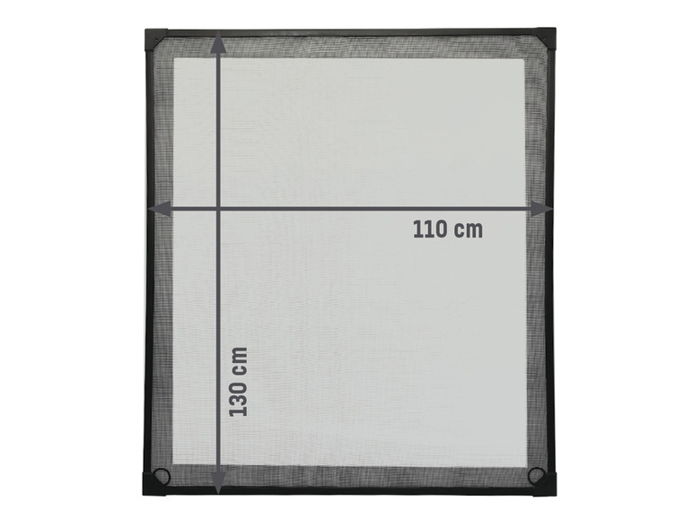 Ga naar volledige schermweergave: LIVARNO home Magnetische hor 110 x 130 cm - afbeelding 2