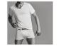Wit V-hals T-shirt en boxershorts voor heren met 'MEXX' op de tailleband