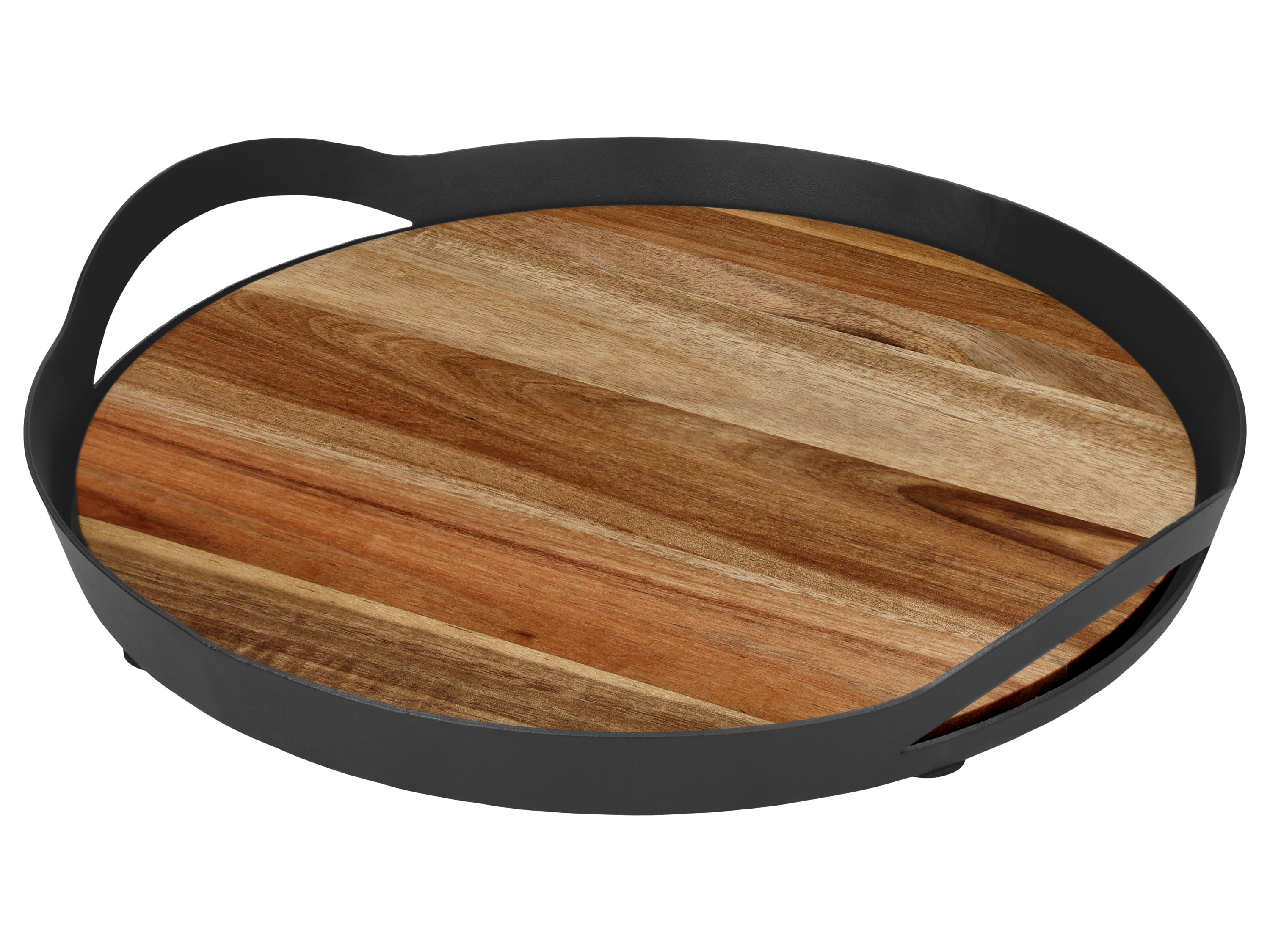 SILVERCREST Acaciahouten dienblad (Rond)